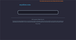 Desktop Screenshot of myahint.com
